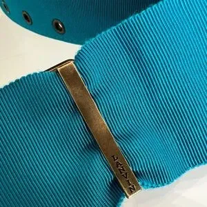 LANVIN Turquoise COUTURE Belt MADE IN FRANCE Lanvin | Accessories | Lanvin Turquoise Couture Belt Made In  main image 4